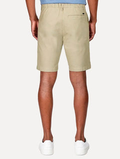Bermuda Aramis Masculina Chino Cotton Sarja Cadarço Cáqui Mescla