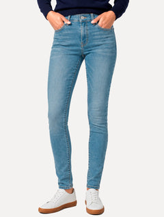 Calça Levis Jeans Feminina 721 Skinny High Rise Azul Claro