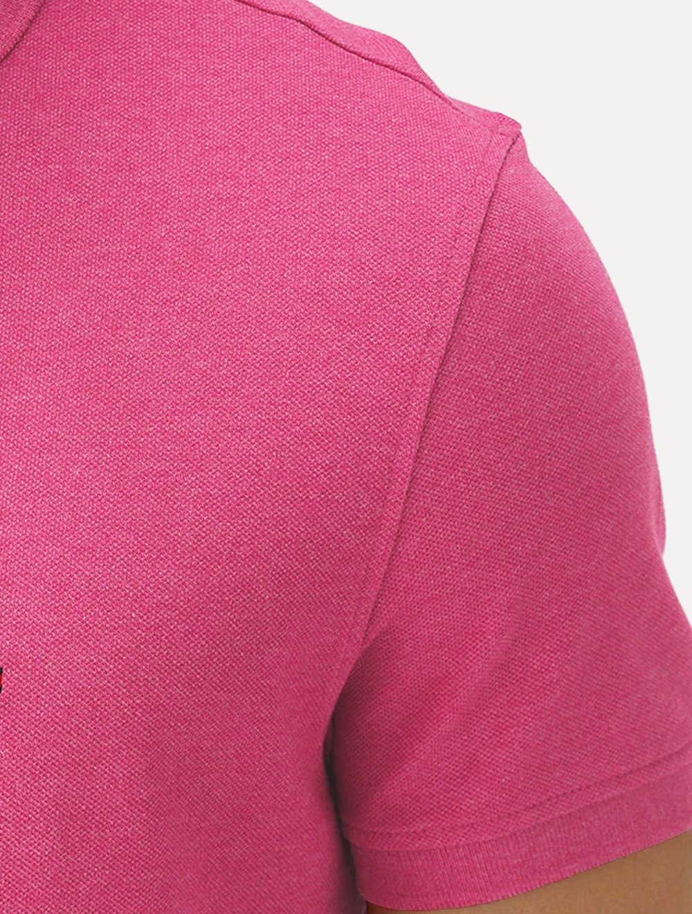 Polo Tommy Hilfiger Masculina Regular Piquet 1985 Rosa