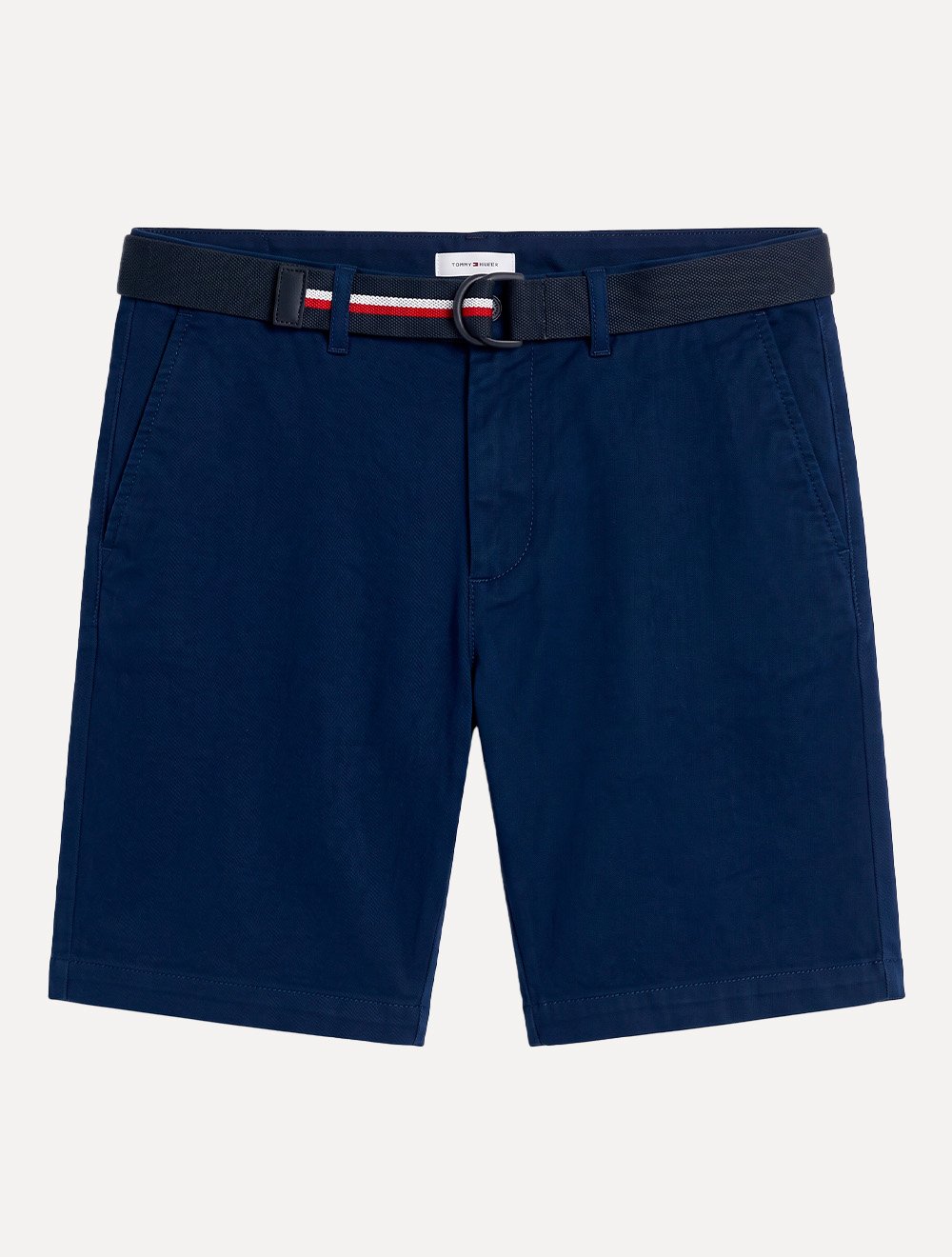 Bermuda Tommy Hilfiger Masculina de Sarja Denton Azul Marinho