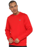 Moletom Lacoste Masculino Sport Crewneck Fleece Vermelho