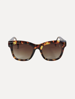Óculos Reserva de Sol Masculino Square Print Tortoise