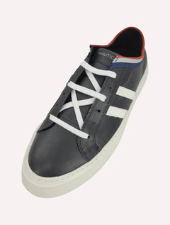 Tênis Nautica Masculino Firenze Listrado Preto