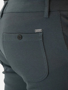 Bermuda Foxton Masculina Texture Petróleo