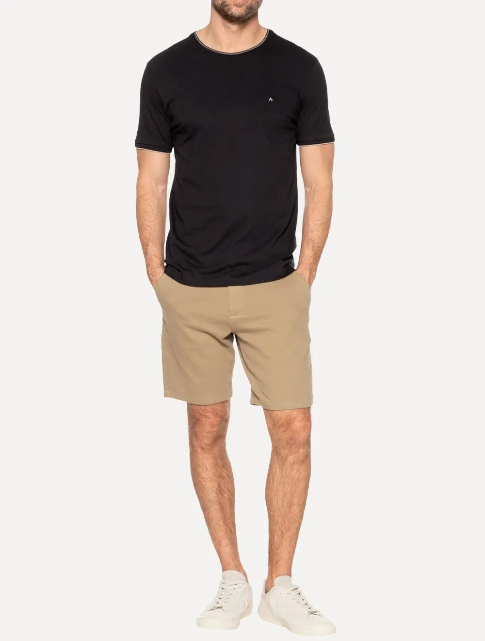 Bermuda Aramis Masculina Chino Canvas Cáqui