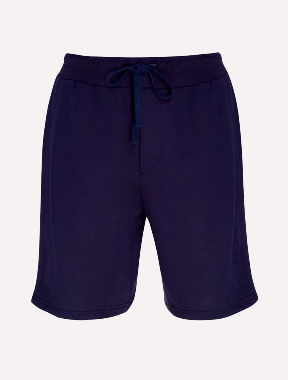 Bermuda John John Masculina Moletom Embossed Logo Azul Marinho