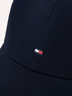 Boné Tommy Hilfiger Masculino Classic Cap Flag Tape Azul Marinho