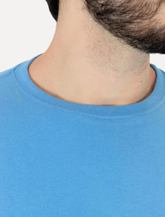 Camiseta Aleatory Masculina Navy Icon Azul Mescla