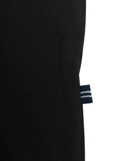 Polo Nautica Masculina Piquet Frisos Logo Colorblock Preta