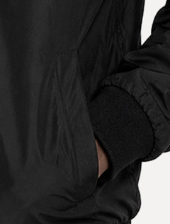 Jaqueta Ellus Masculina Nylon Padding Bomber Preta