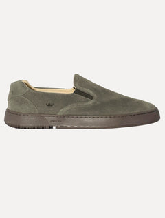 Tênis Osklen Masculino Bossanova Camurça Monochromatic Cinza Escuro