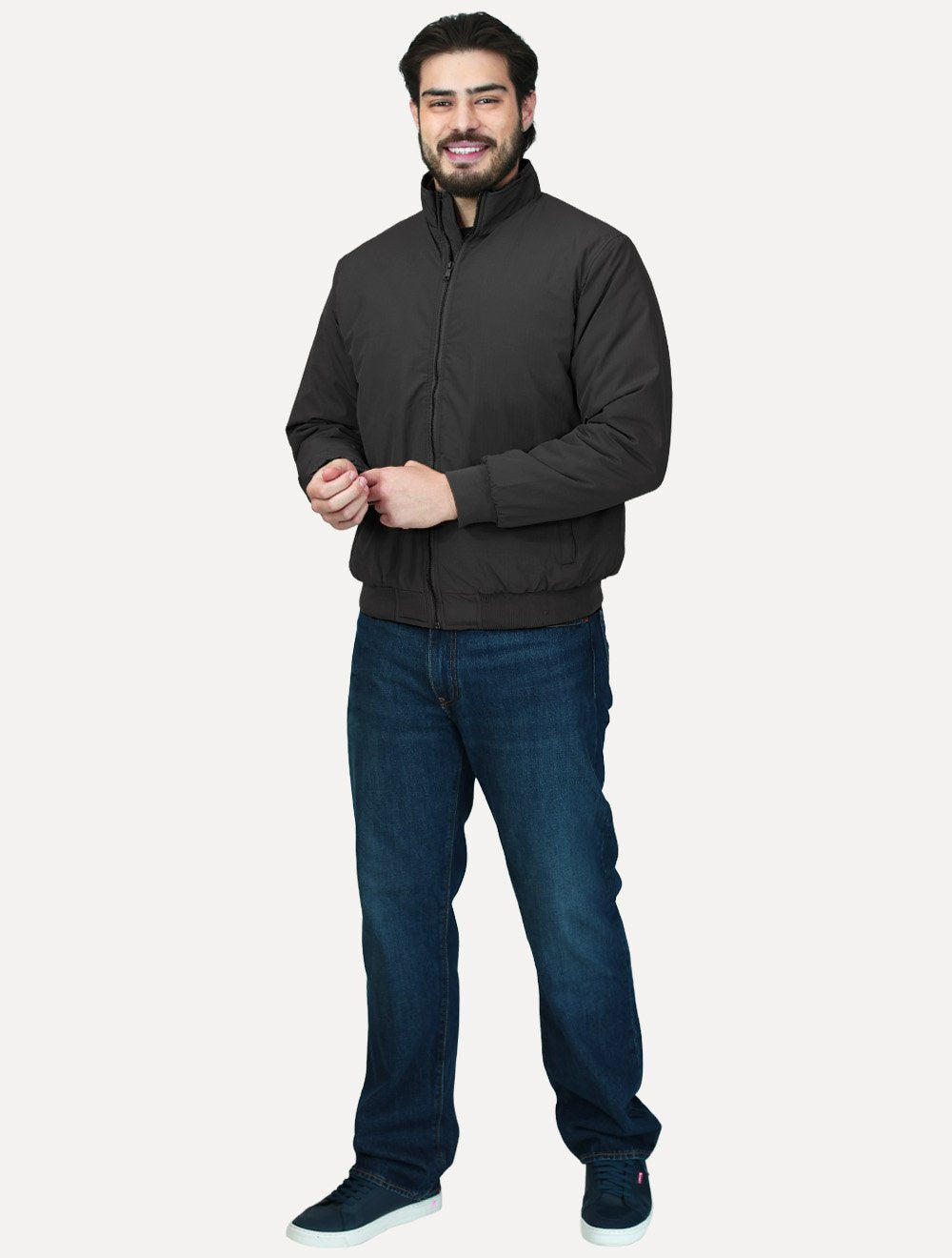 Jaqueta Dixen Masculina Thermic Full Zip Preta