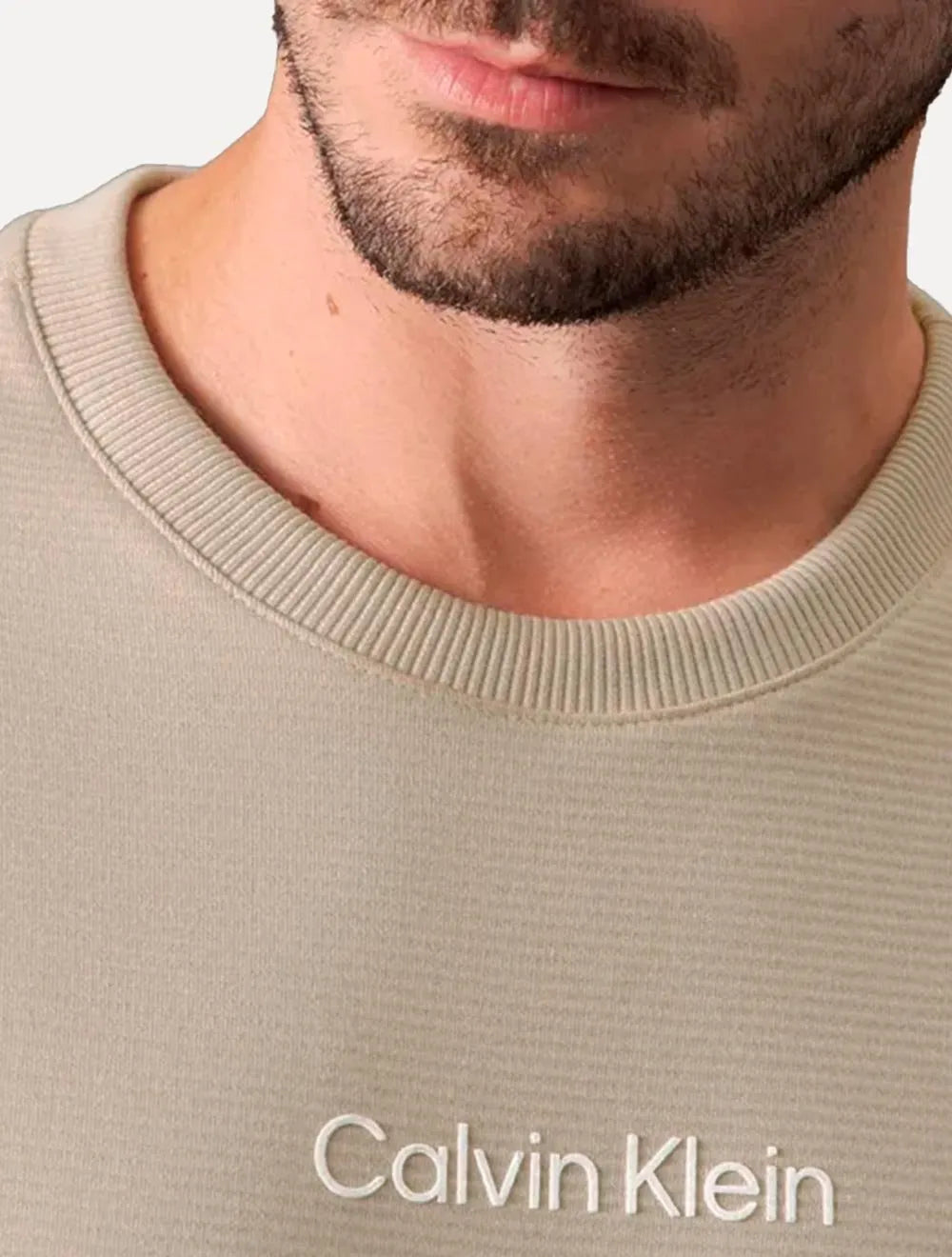 Blusão Calvin Klein Masculino Crewneck Suedine Soft Lounge