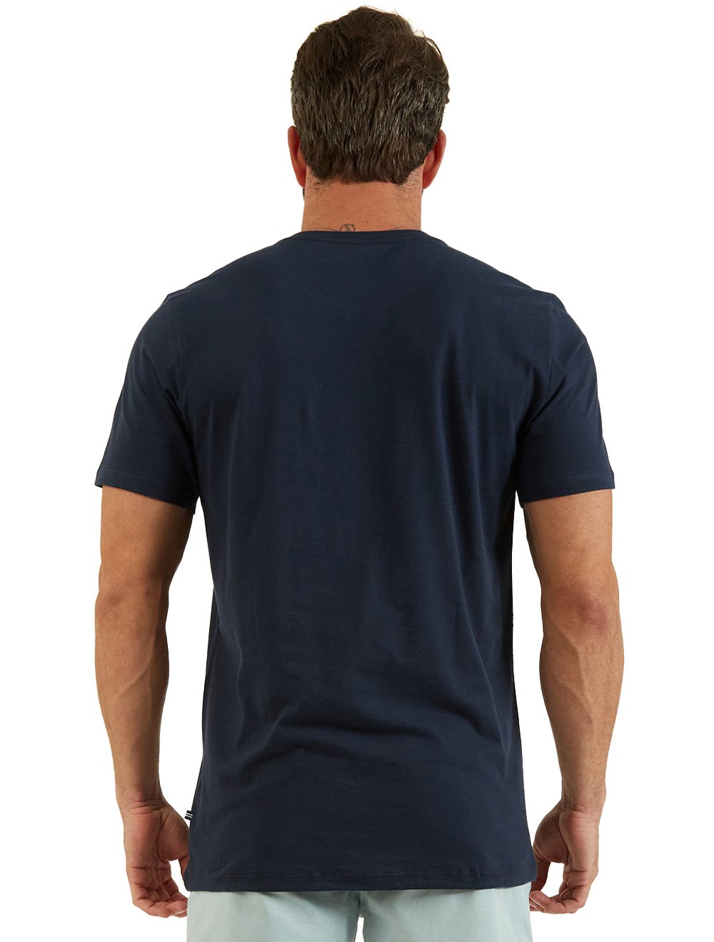 Camiseta Nautica Masculina Deep Blue Sea Azul Marinho