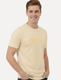 Camiseta King & Joe Masculina Signature Logomania Estd 2013 Areia