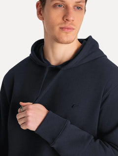 Moletom Ellus Masculino Hoodie Basico Easa Azul Marinho