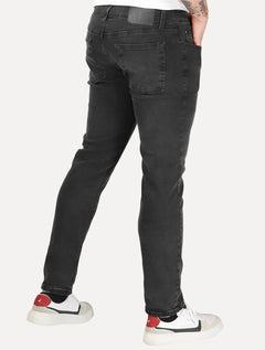Calça Calvin Klein Jeans Masculina Super Skinny 5 Pockets Preta