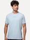 Camiseta Calvin Klein Jeans Masculina Institutional New Logo Azul Claro