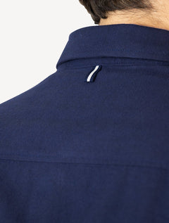 Camisa Original Penguin Masculina Regular Flanela Azul Marinho