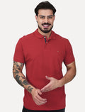 Polo Aramis Masculina Piquet Inner Detail Light Logo Vermelho