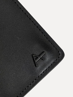 Carteira Aramis Masculina Couro Slim Basic Vertical Preta