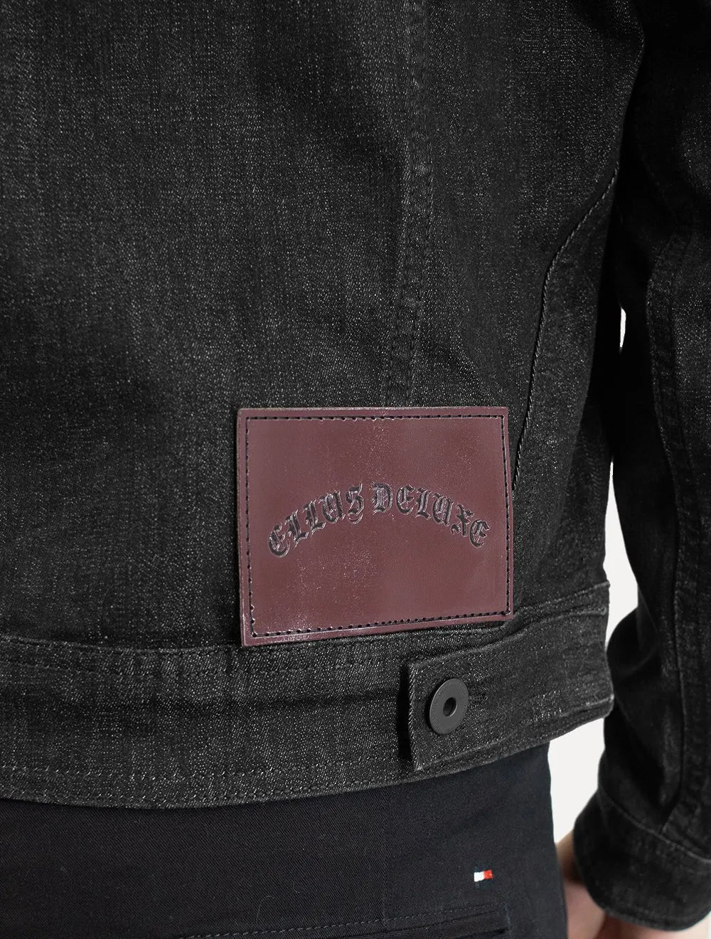 Jaqueta Ellus Jeans Masculina Ocean Vintage Preta