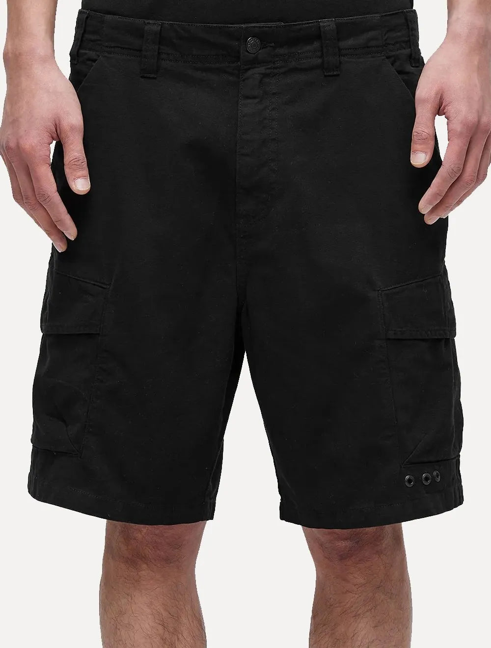 Bermuda Osklen Masculina Cargo Casual Nova Crystal Preta