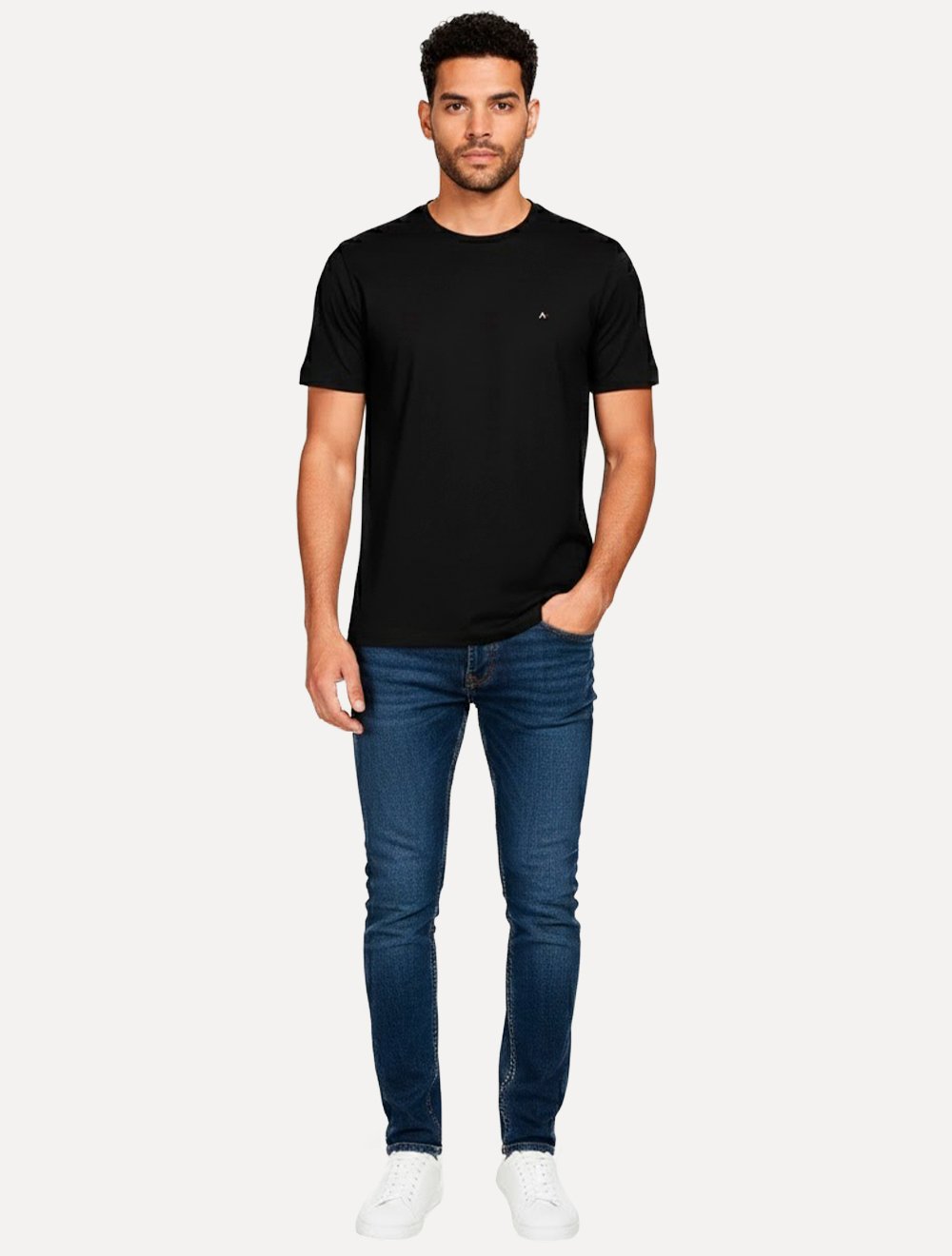 Kit Camisetas Aramis | Masculina Basic Lisa Preta