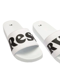 Chinelo Reserva Masculino Slide Big Logo Rubber Branco