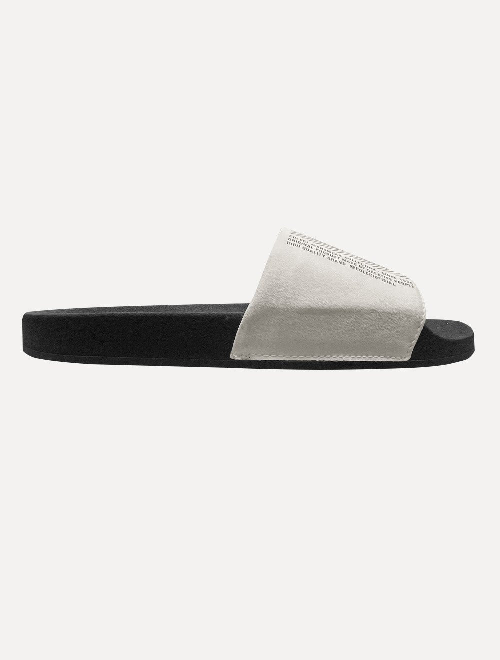 Chinelo Colcci Masculino Slide Bianca Preto