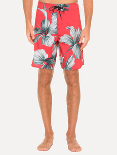 Bermuda Osklen Masculina D'Água Surf Fleur Vermelha
